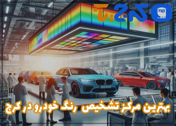 بهترین مرکز تشخیص رنگ خودرو در کرج