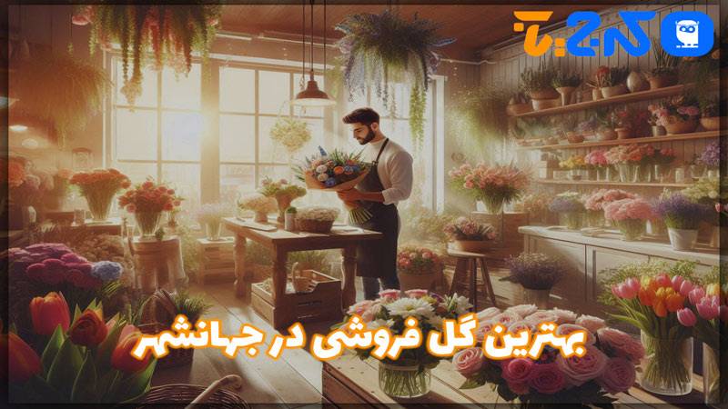 بهترین گل فروشی در جهانشهر