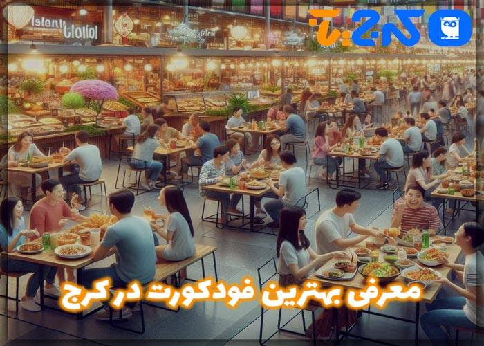 بهترین فودکورت در کرج