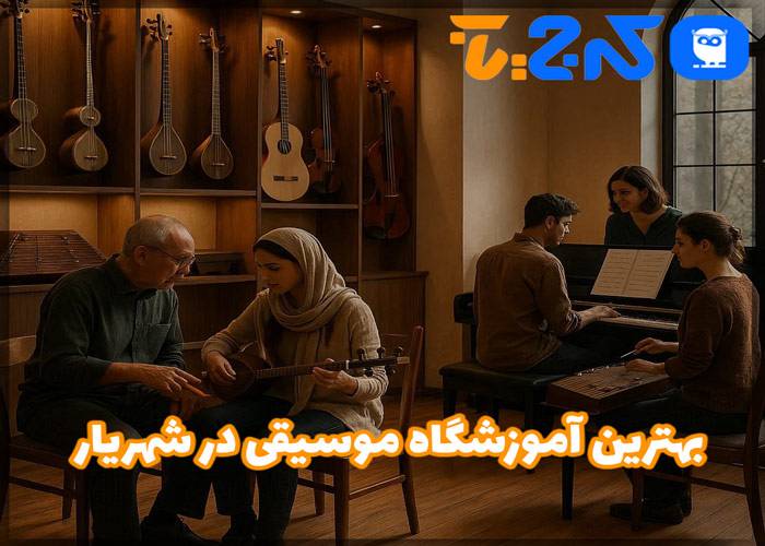 بهترین آموزشگاه موسیقی در شهریار