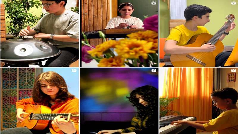 اینستاگرام آموزشگاه موسیقی هزار خورشید