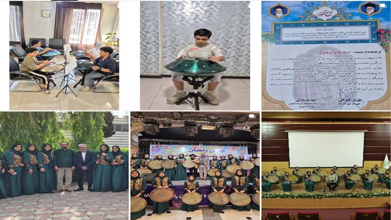 اینستاگرام آموزشگاه موسیقی روناک