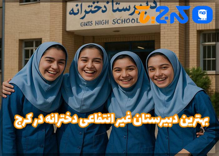 بهترین دبیرستان غیر انتفاعی دخترانه در کرج