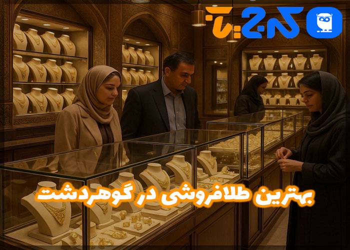 بهترین طلا فروشی در گوهردشت