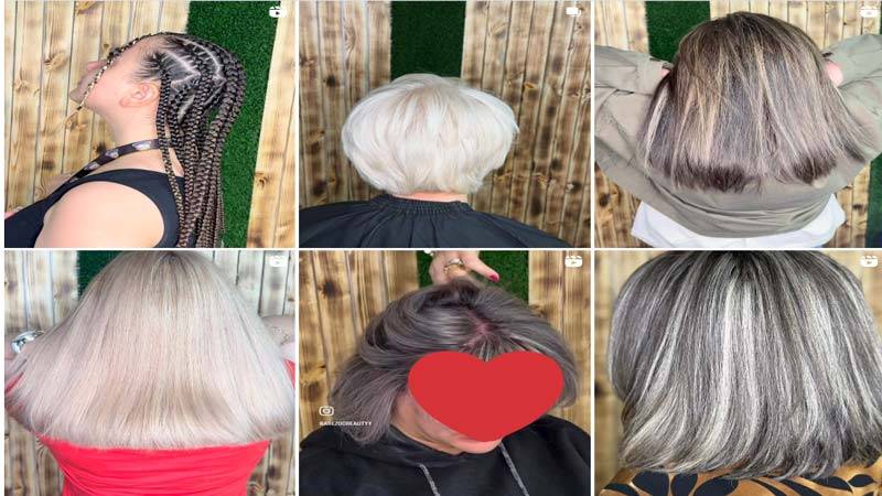 اینستاگرام سالن رنگ مو آرزو