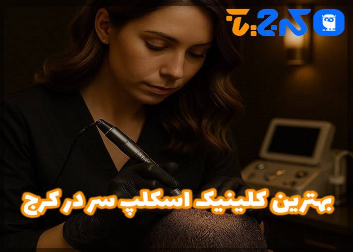 بهترین کلینیک اسکالپ سر در کرج