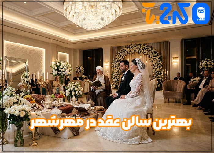بهترین سالن عقد در مهرشهر